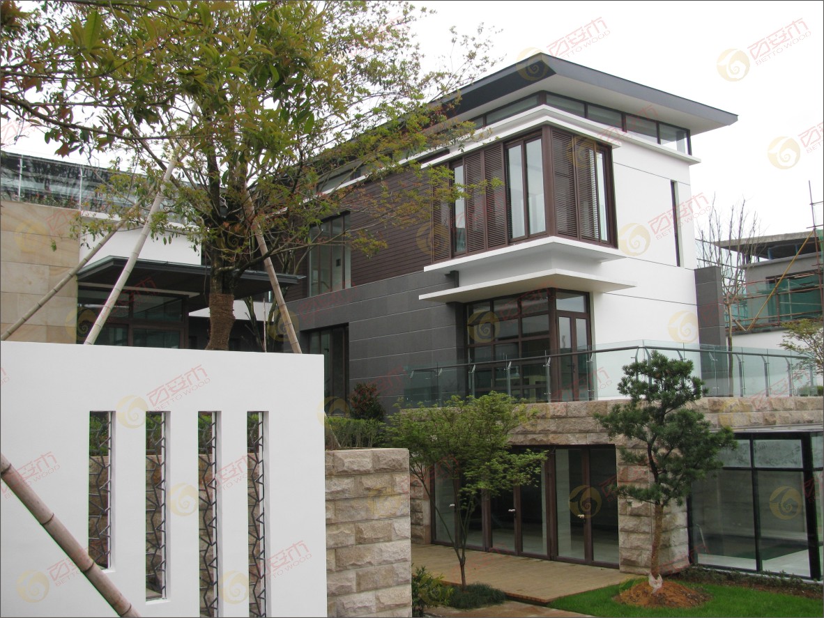 浙江千岛湖别墅外墙3