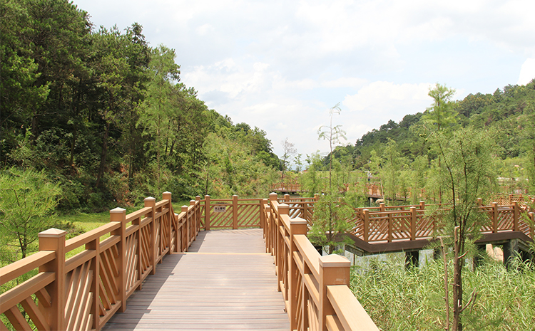 塑木栈道 塑木栈道