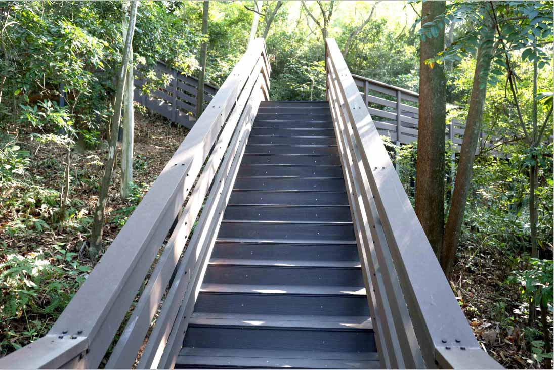 塑木栏杆 塑木栏杆