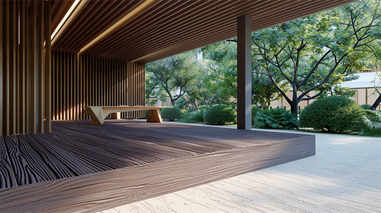 塑木凉亭：绿色环保新典范，畅享自然之美