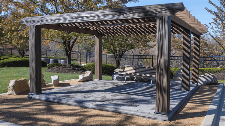 塑木凉亭与廊架：户外景观的璀璨明珠