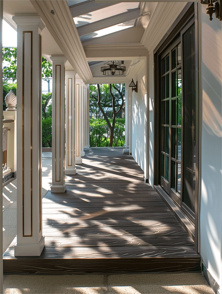 揭秘户外塑木凉亭、廊架：以塑木之名诠释品质材料