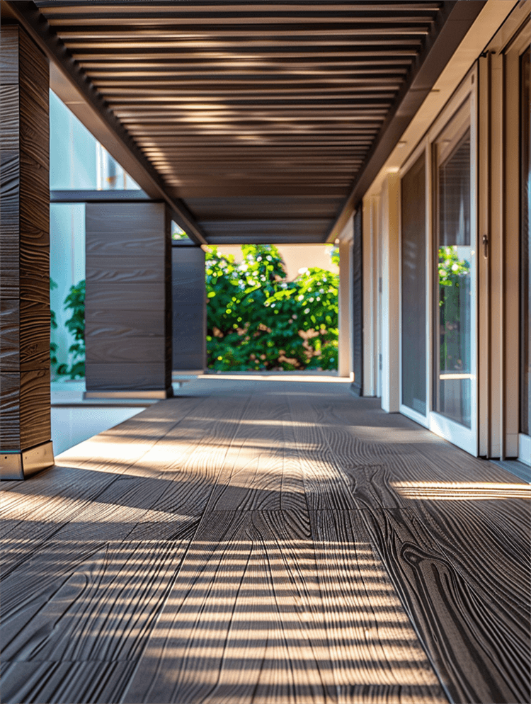 塑木廊架：园林景观的理想之选