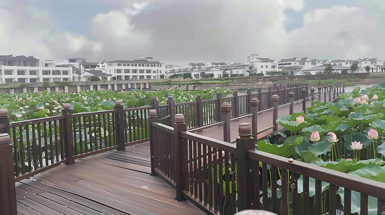 塑木围栏：安全边界的坚固守护者