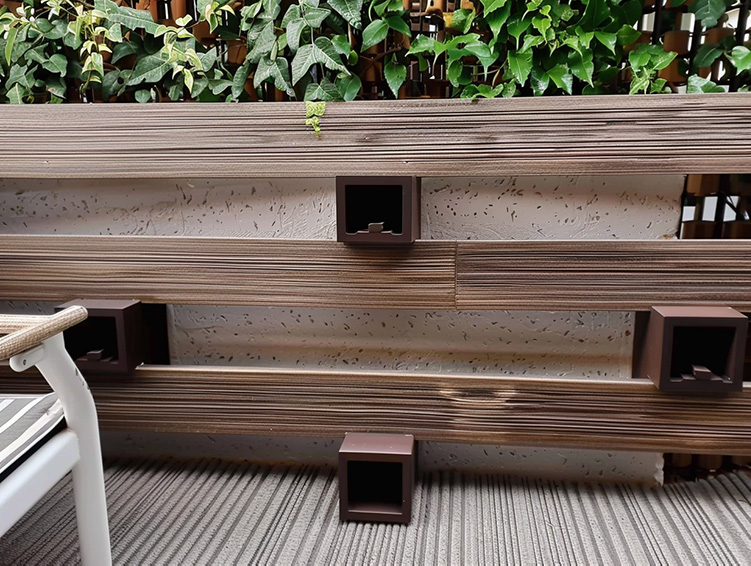 塑木护栏颜值保鲜术